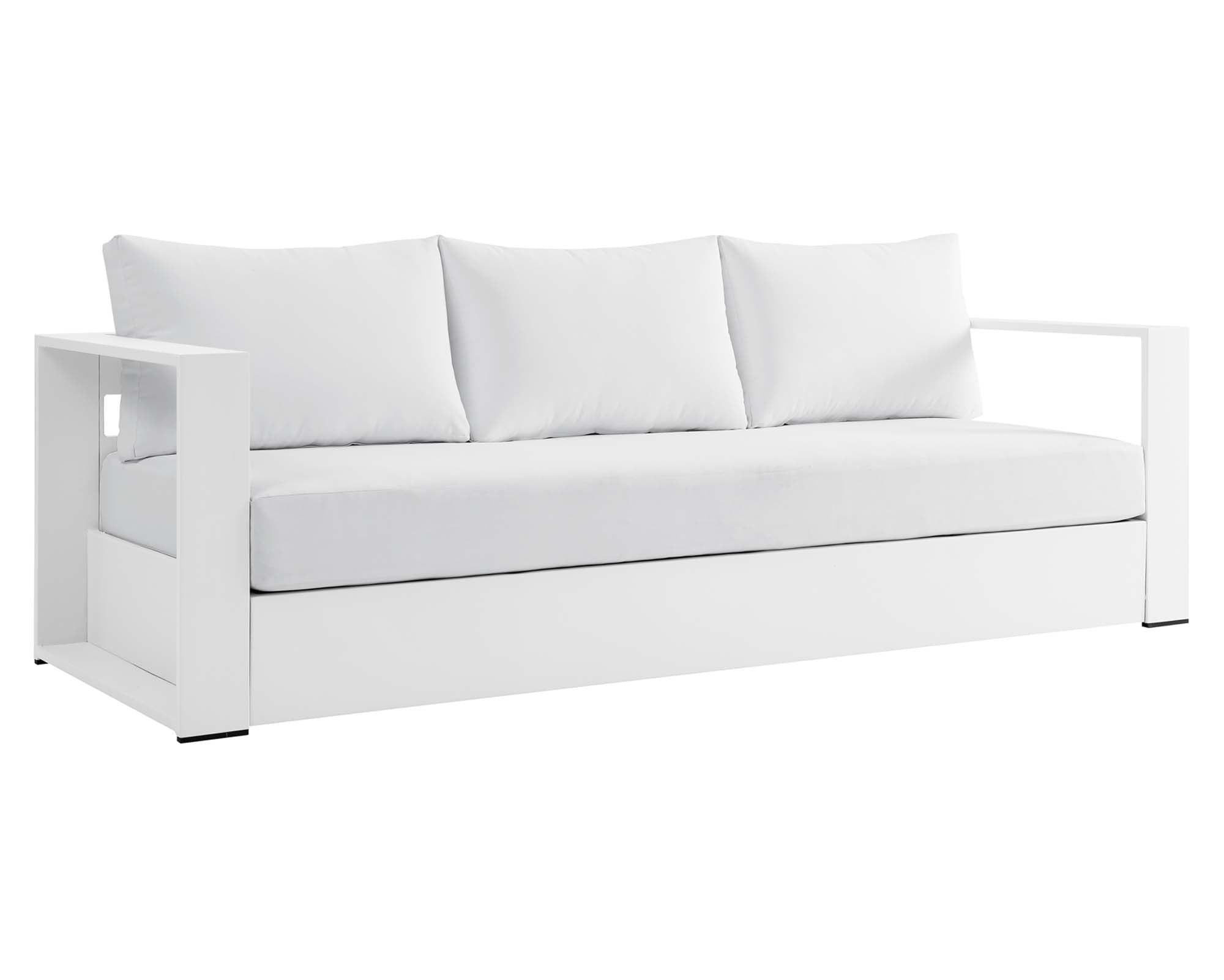 Tahoe Outdoor Patio Powder-Coated Aluminum Sofa by Modway