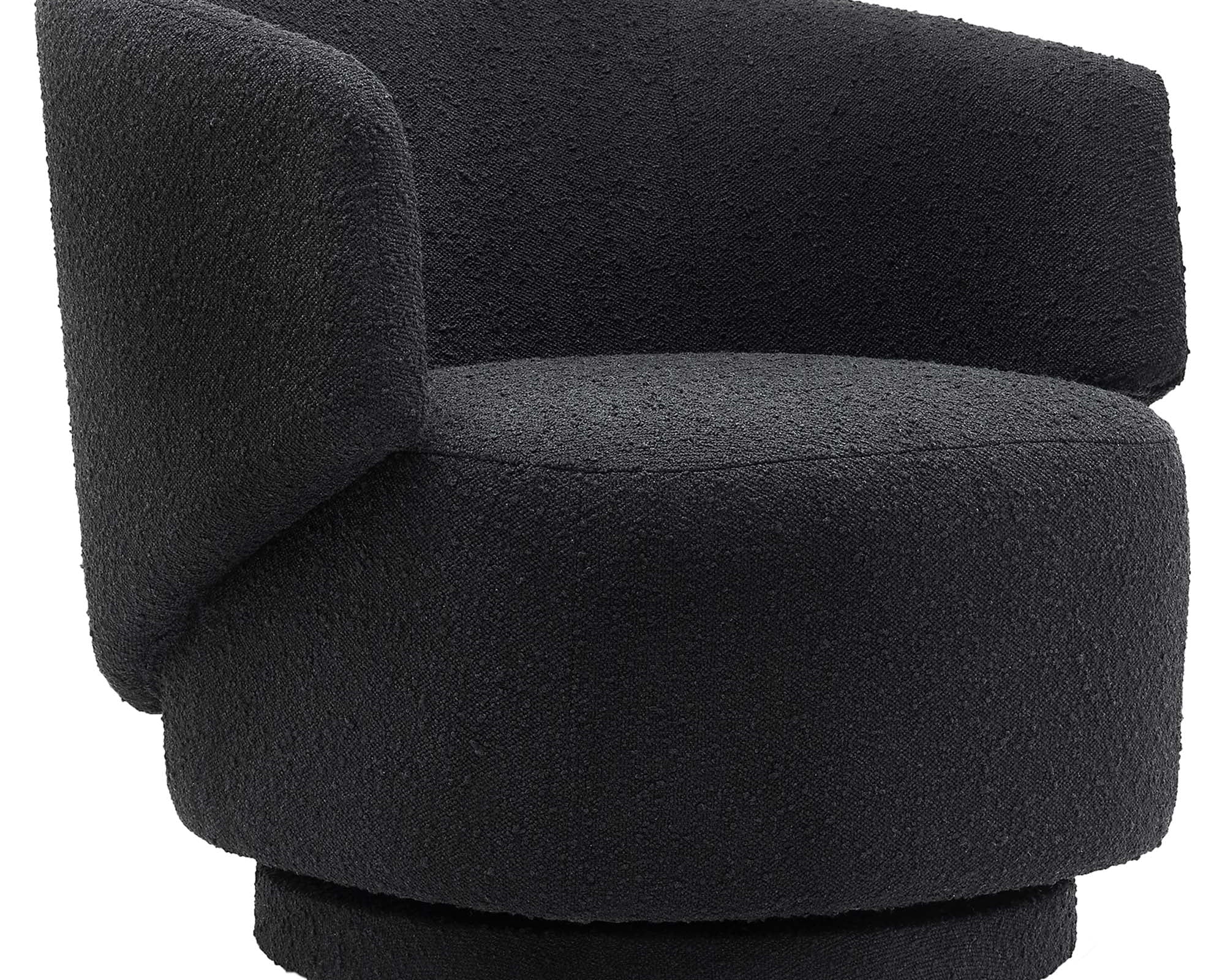 Celestia Boucle Fabric Swivel Chair by Modway