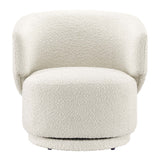 Celestia Boucle Fabric Swivel Chair by Modway