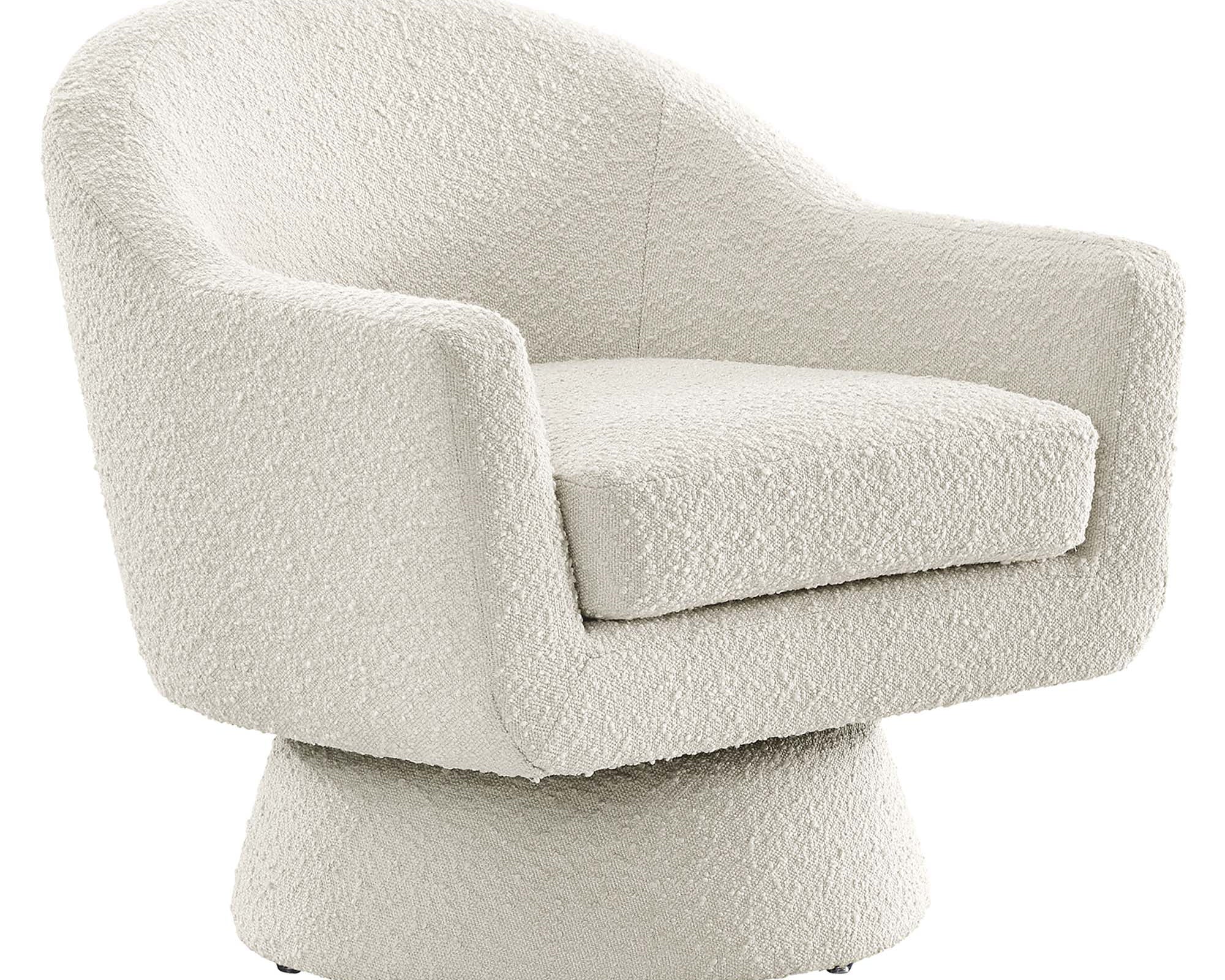 Astral Boucle Fabric Swivel Chair by Modway