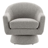 Astral Boucle Fabric Swivel Chair by Modway