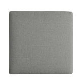 Tahoe Outdoor Patio Powder-Coated Aluminum Ottoman by Modway