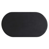 Caspian Oval Concrete Coffee Table by Modway