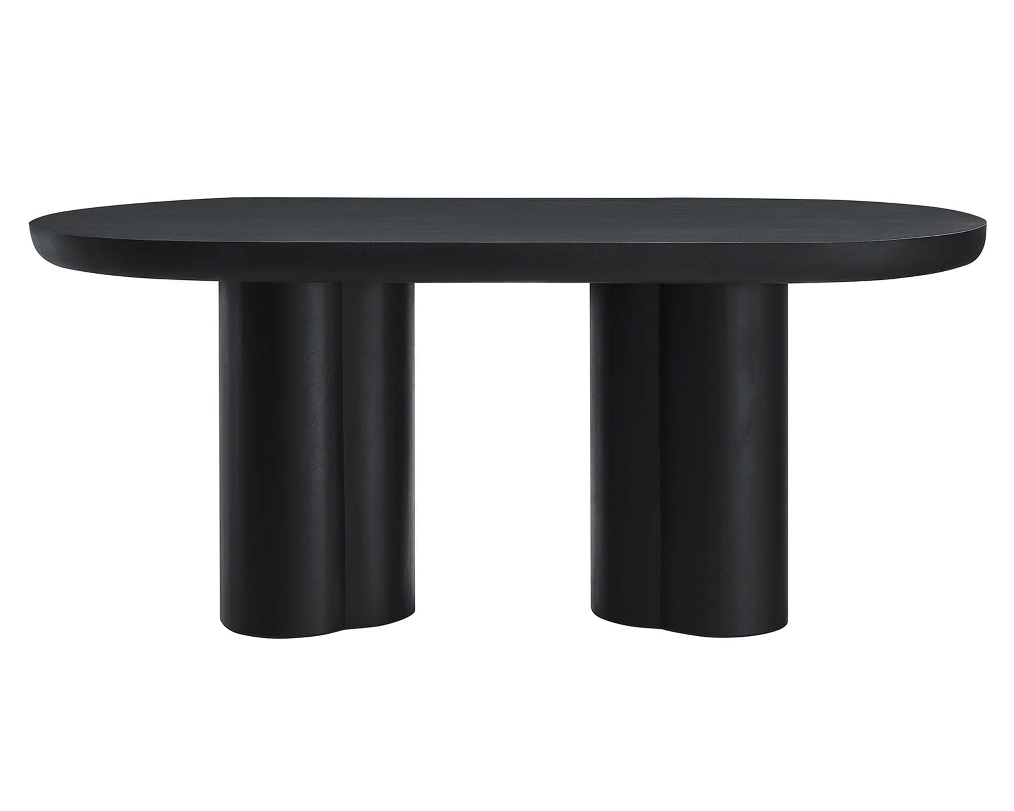 Caspian 72" Oval Concrete Dining Table by Modway