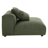 Solace 4-Piece Modular Corduroy Upholstered Sectional Sofa by Modway