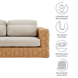 Thames Outdoor Patio Wicker Loveseat by Modway