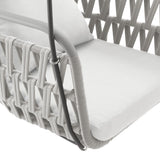 Kaliah Outdoor Patio Aluminum Swing Chair by Modway