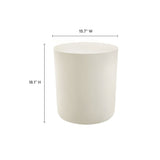 Brion Indoor-Outdoor Patio Concrete Stool by Modway