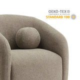 Holland Swivel Chenille Fabric Armchair by Modway