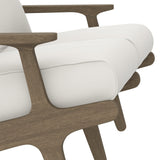 Saratoga Outdoor Patio Teak Wood Loveseat by Modway