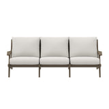 Saratoga Outdoor Patio Teak Sofa by Modway