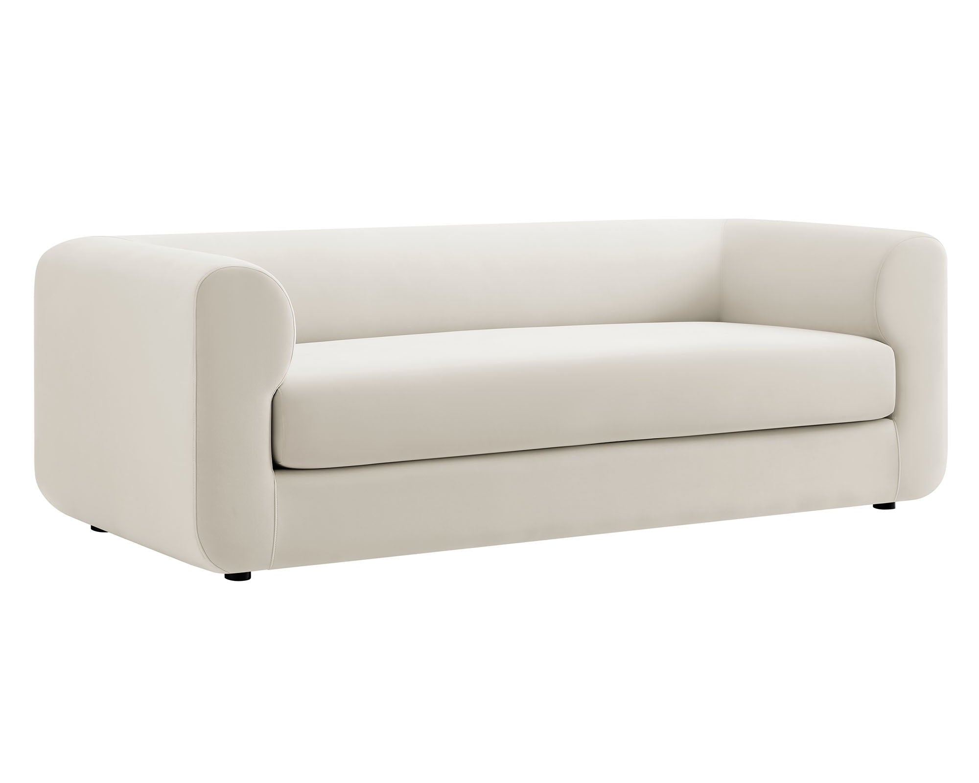 Leif 89" Performance Velvet Upholstered Sofa by Modway