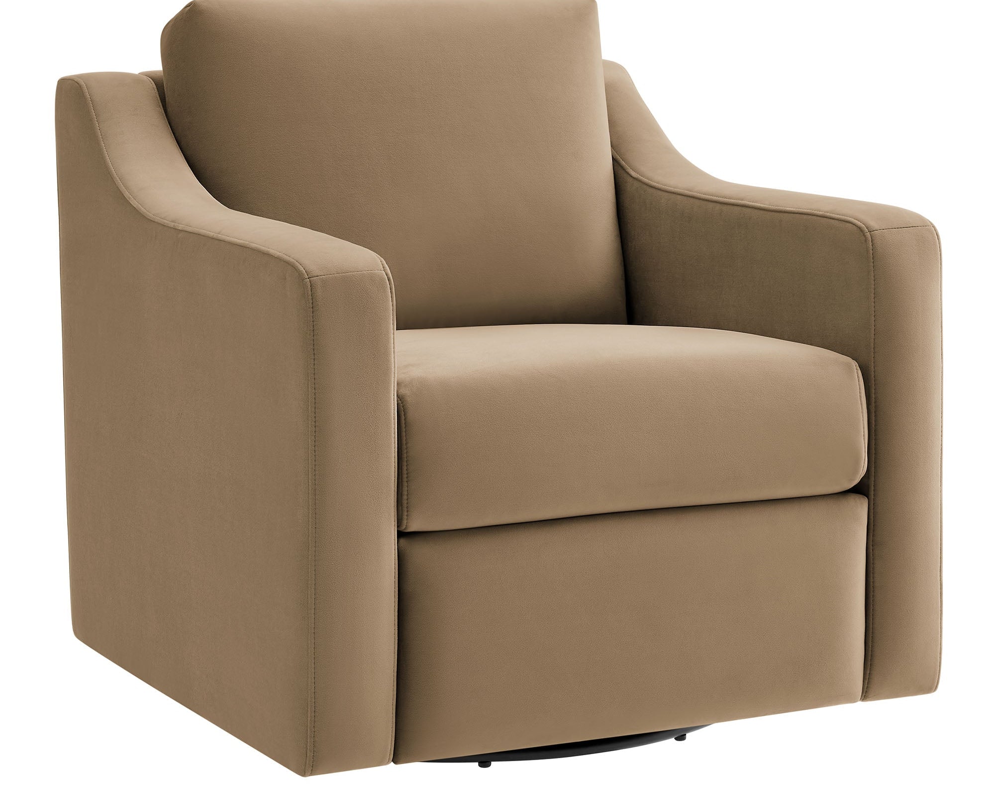 Liora Performance Velvet Swivel Armchair by Modway