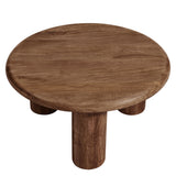 Mavina Round Mango Wood Coffee Table by Modway