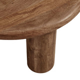 Mavina Round Mango Wood Coffee Table by Modway