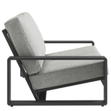 Lirienne Outdoor Patio Aluminum Loveseat by Modway