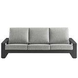 Lirienne Outdoor Patio Aluminum Sofa by Modway