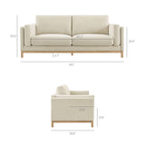 Roscoe 81 Inch Fabric Sofa by Modway