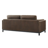 Roscoe 81 Inch Vegan Leather Sofa by Modway
