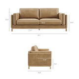 Roscoe 81 Inch Vegan Leather Sofa by Modway