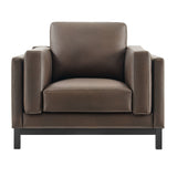 Roscoe Vegan Leather Armchair by Modway
