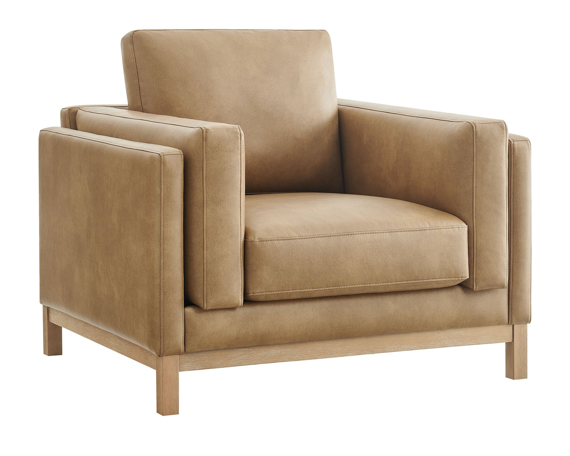 Roscoe Vegan Leather Armchair by Modway