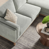 Roscoe Right-Facing Fabric Sectional Sofa with Chaise by Modway