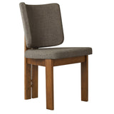 Alba Armless Upholstered Dining Chairs Set of 2