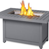 Patioflame Table - Patio Elegance Hamptons Rectangle Fire Table
