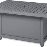 Patioflame Table - Patio Elegance Hamptons Rectangle Fire Table