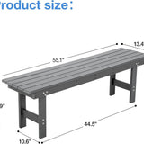 Corex HDPE Outdoor Dining Set, 5-Piece