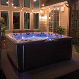 Pinnacle 7-Person Luxury Hot Tub – 8' Spa with Lounger, Captain’s Chair, and Love Seat for Ultimate Relaxation