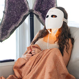 MitoGLOW™ LED Red Light Therapy Mask | With Blue, Yellow, Red and Near Infrared LED
