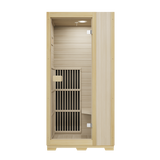 Blisspod | Vienna | Far Infrared Sauna | Canadian Hemlock Very Low EMF | 72.8"H x 35.4"W x 25.6"D | 1 Person