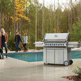 Patio Elegance Gas Grill Prestige PRO 665 RSIB with Infrared Side and Rear Burners