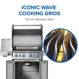 Patio Elegance Gas Grill Rogue PRO‑S 525 RSIB with Infrared Side and Rear Burners