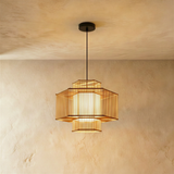 Oasis Rattan Pendant Light Collection