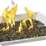 Patio Elegance St. Tropez Fire Table – Square Patioflame Table