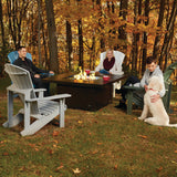 Patio Elegance St. Tropez Fire Table – Square Patioflame Table