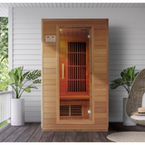 Blisspod, Vienna, Far Infrared Sauna Canadian Hemlock Very Low EMF Sauna, 4 Heaters – 2 Persons