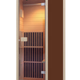 Blisspod | Vienna | Far Infrared Sauna | Canadian Hemlock Very Low EMF | 72.8"H x 35.4"W x 25.6"D | 1 Person