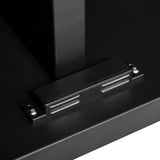 K&K 76.6' Outdoor Grill Cart with Storage Cabinet