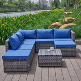 Patio Sofa With Cushions