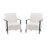 Modern Lounge Chair With Upholstery