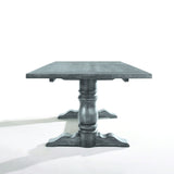 Leventis Dining Table in Weathered Gray