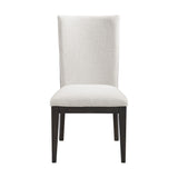 Soft Upholstered Dining Chairs (Set of 2) - Brown