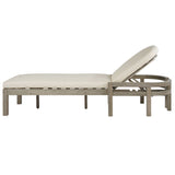 Outdoor Chaise Lounge With 5 Position Adjustable Backrest (Set of 2)
