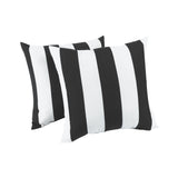 2 Pack Outdoor Throw Pillows, Waterproof & Fade-Resistant (18x18 Inch)