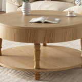 Coffee Table with Dual Storage for Living Room