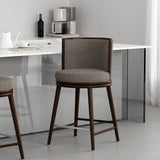 Evalyn Dove - Counter Stool - Griege